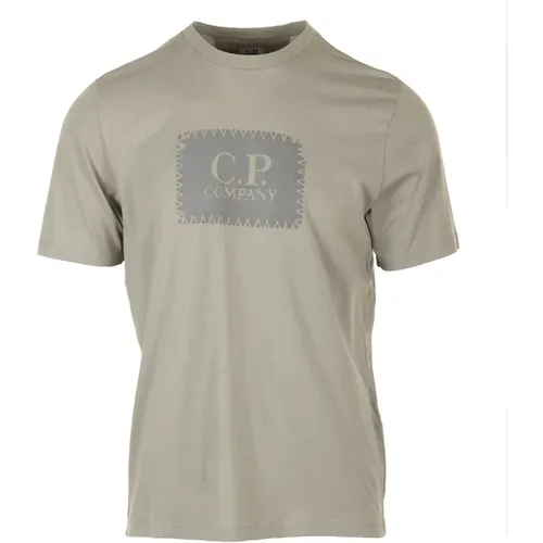 T-shirts and Polos Grey , male, Sizes: M, L, S, XL - C.P. Company - Modalova