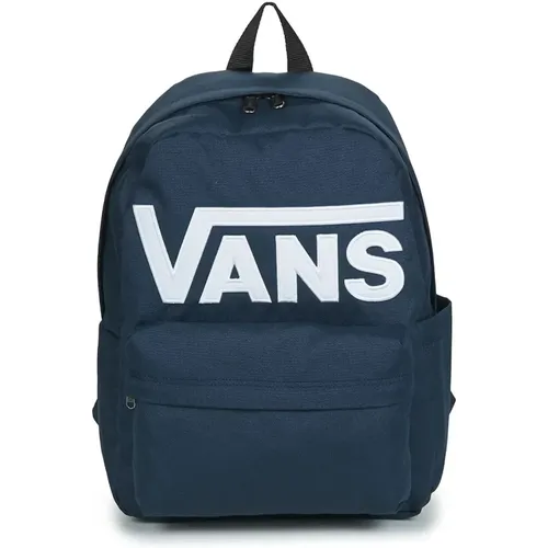 Klischer Blauer Rucksack mit weißem Logo - Vans - Modalova