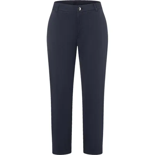 Cropped Trousers Dark Stylish Model , female, Sizes: M, 2XL, XL, S, L - MAC - Modalova