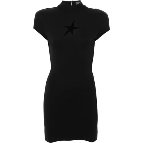 Star Mini Dress , female, Sizes: S, XS - Mugler - Modalova