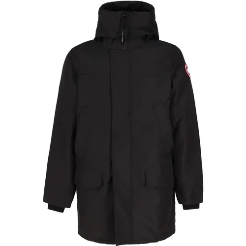 Down Padded Coat with Adjustable Hood , male, Sizes: S - Canada Goose - Modalova