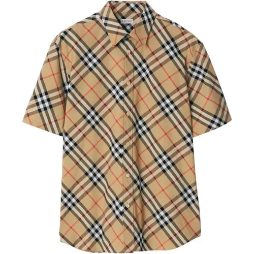 Shirts , male, Sizes: M, L - Burberry - Modalova