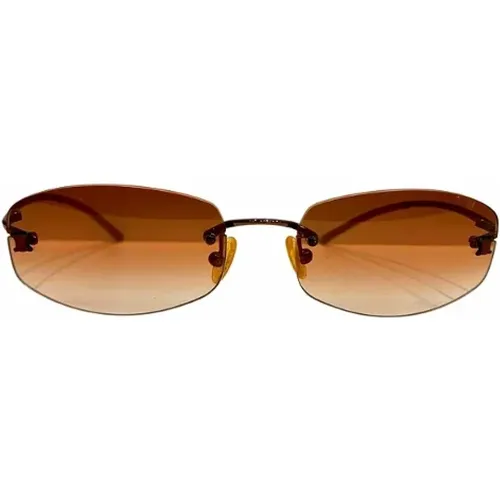 Pre-owned Metal sunglasses , female, Sizes: ONE SIZE - Celine Vintage - Modalova