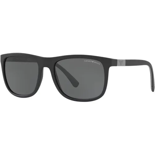 EA Sunglasses in Matte , male, Sizes: 57 MM - Emporio Armani - Modalova