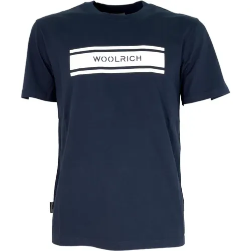 Snow White Logo T-Shirt Woolrich - Woolrich - Modalova