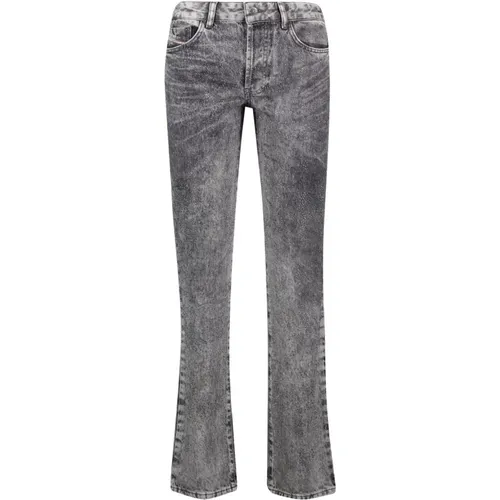 Strass Jeans 1989 D-Mine Gerader Schnitt , Damen, Größe: W27 - Diesel - Modalova