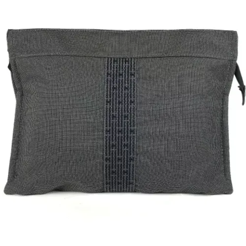 Pre-owned Fabric clutches , female, Sizes: ONE SIZE - Hermès Vintage - Modalova