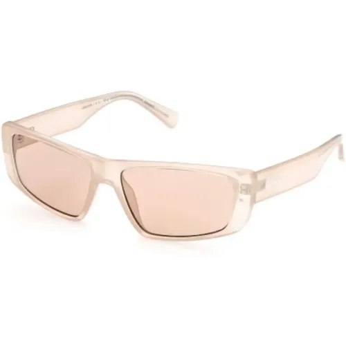 Stilvolle Beige Sonnenbrille Guess - Guess - Modalova