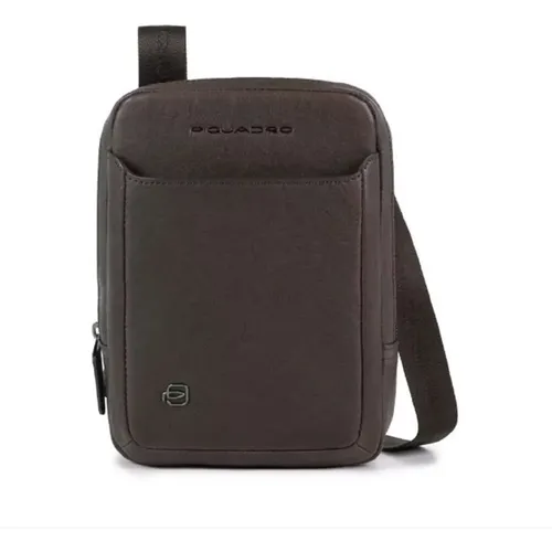 Stylish Dark Shoulder Bag , male, Sizes: ONE SIZE - Piquadro - Modalova