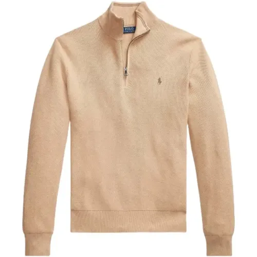 Zip Polo Turtleneck , male, Sizes: XL, 2XL, M, XS, L, S - Polo Ralph Lauren - Modalova