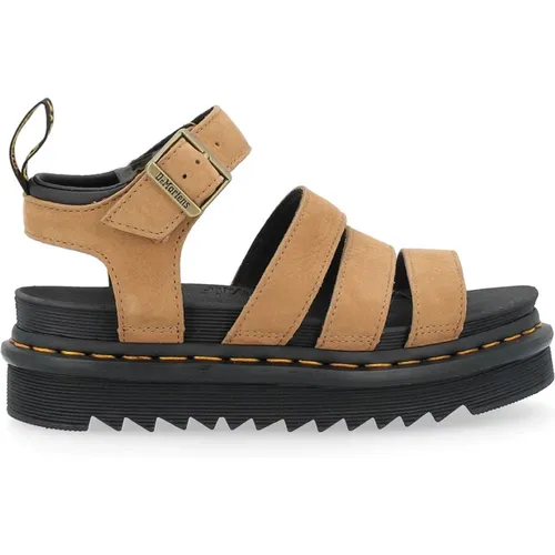 Savannah Nubuck Blaire Sandals , female, Sizes: 7 UK, 8 UK, 5 UK, 6 UK - Dr. Martens - Modalova