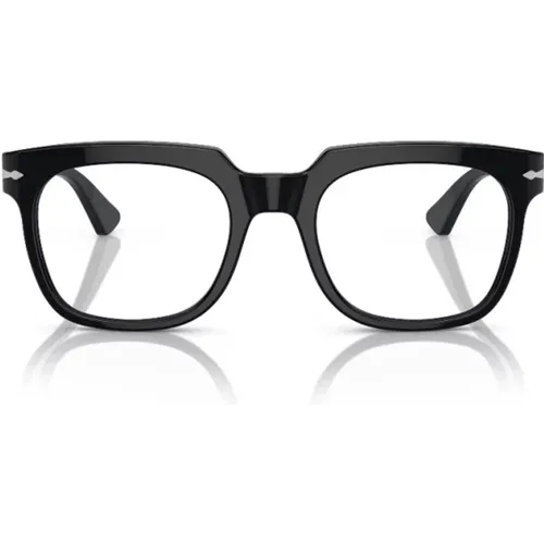 Premium Acetate Square Frame Glasses , unisex, Sizes: ONE SIZE - Persol - Modalova