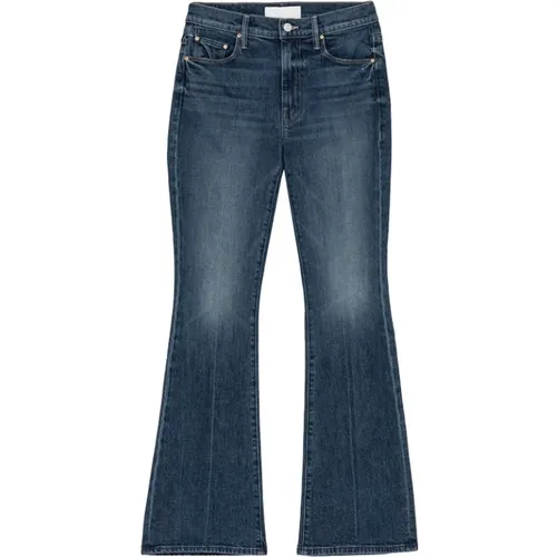 Ausgestellte Jeans in mittelblauem Denim , Damen, Größe: W30 - Mother - Modalova