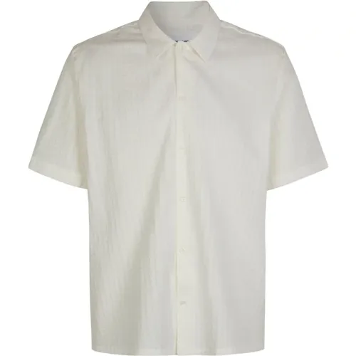 Avan JX Shirt , male, Sizes: S, L, XL, M - Samsøe Samsøe - Modalova