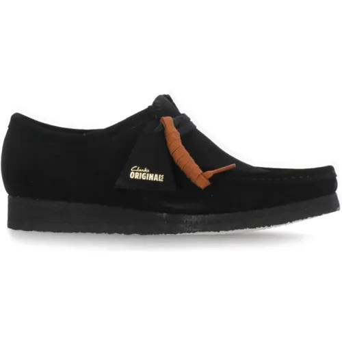 Flat Shoes Loafers Squared Toe , male, Sizes: 8 1/2 UK - Clarks - Modalova