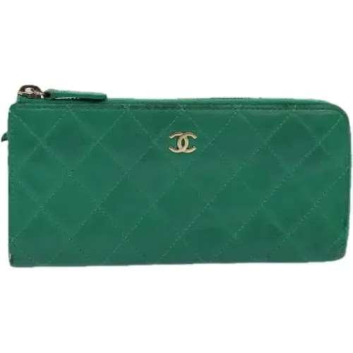 Pre-owned Leather wallets , female, Sizes: ONE SIZE - Chanel Vintage - Modalova