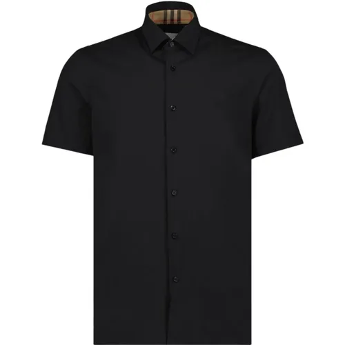 Short Sleeve Shirt , male, Sizes: M, L, S, XS - Burberry - Modalova