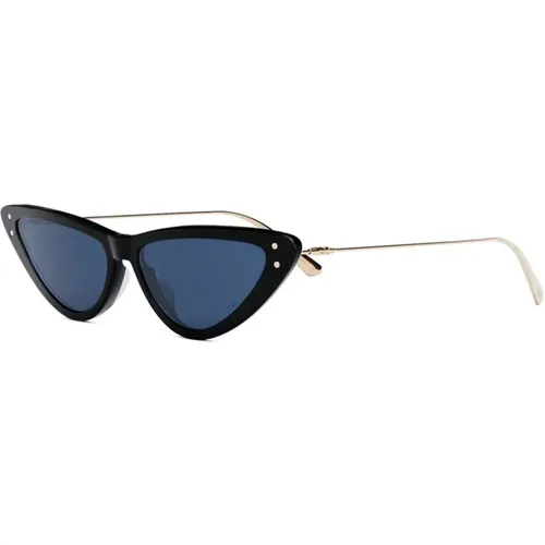 Shiny /Blue Cd40105U Sunglasses , unisex, Sizes: 55 MM - Dior - Modalova