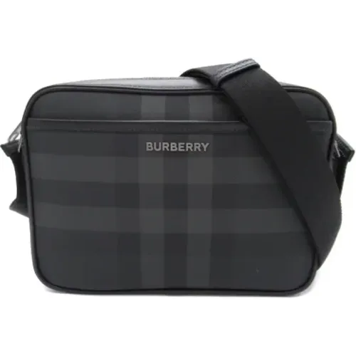 Pre-owned Coated canvas shoulder-bags , female, Sizes: ONE SIZE - Burberry Vintage - Modalova