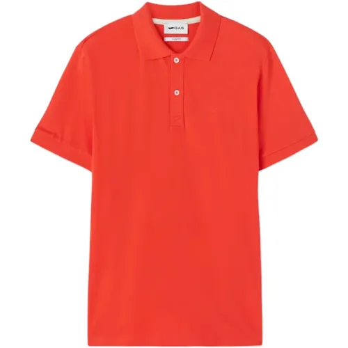 Short Sleeve Polo Shirt , male, Sizes: S, 2XL, M - GAS - Modalova