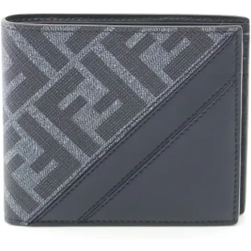 Pre-owned Canvas wallets , male, Sizes: ONE SIZE - Fendi Vintage - Modalova