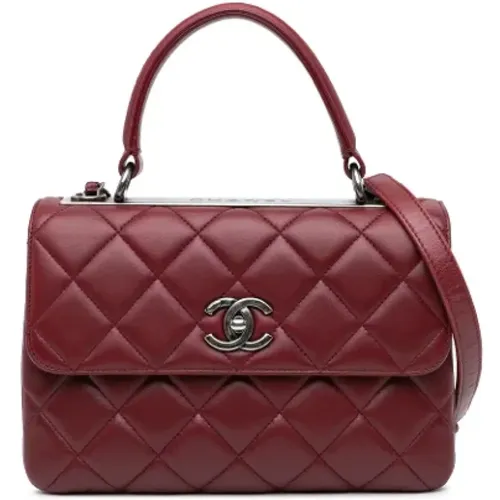 Pre-owned Leather handbags , female, Sizes: ONE SIZE - Chanel Vintage - Modalova