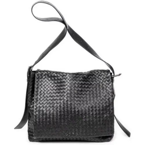 Pre-owned Leather shoulder-bags , female, Sizes: ONE SIZE - Bottega Veneta Vintage - Modalova