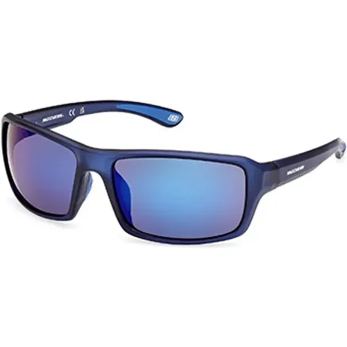 Blaues Gestell Blaue Linse Sonnenbrille,Sonnenbrille Se6289-20U in Grau/Rot - Skechers - Modalova