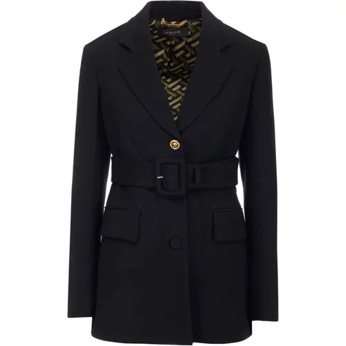 Jacket , female, Sizes: XS - Versace - Modalova