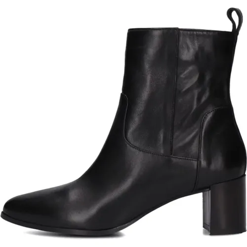 Elegante Schwarze Stiefeletten,Braune Wildleder Stiefeletten - Notre-v - Modalova