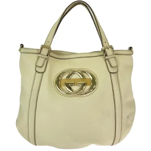 Pre-owned Leder totes , Damen, Größe: ONE Size - Gucci Vintage - Modalova