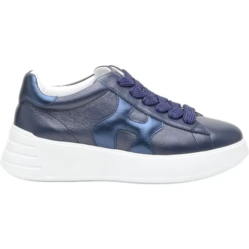 Leather Sneakers with Memory Foam Sole , female, Sizes: 6 1/2 UK, 3 1/2 UK, 6 UK - Hogan - Modalova