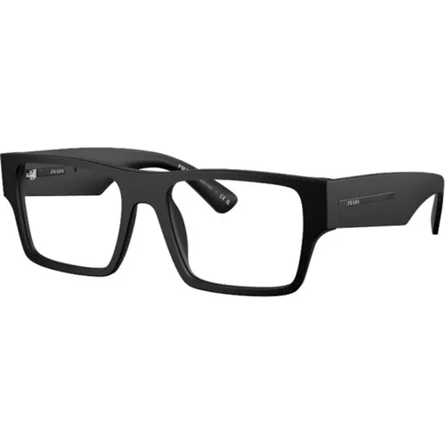 Stylish Optical Frame for Everyday Use,Klassische Schwarze Optische Brille - Prada - Modalova