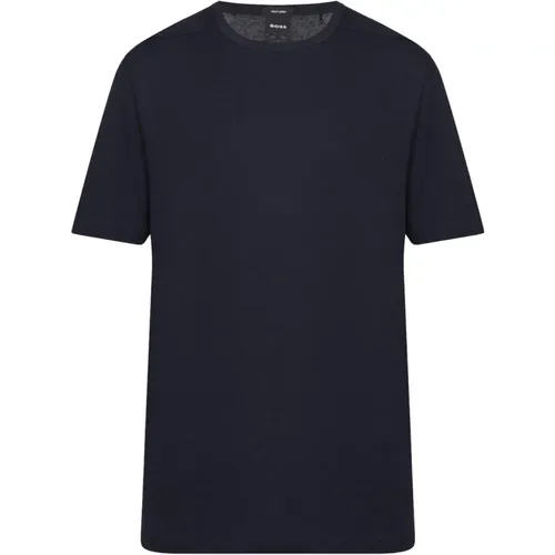 Blauer T-Shirt und Polo Set , Herren, Größe: S - Hugo Boss - Modalova