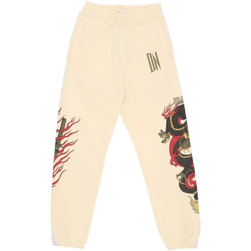 Drachen Sweatpants Fleece Trainingshose - Dolly Noire - Modalova