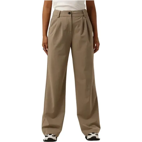 Damen Hose Ankermd Wide Pants , Damen, Größe: L - Modström - Modalova