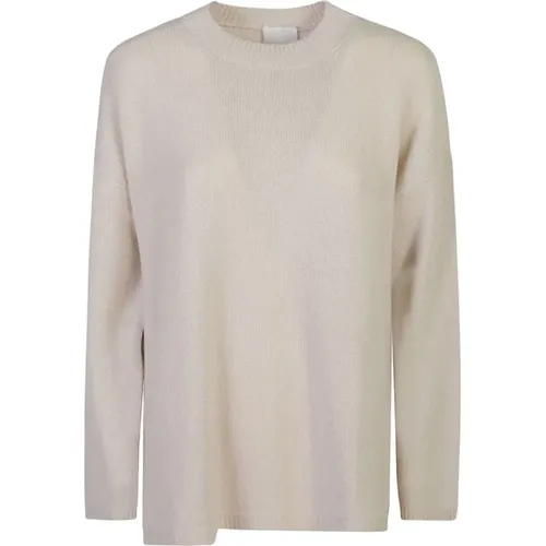 Beiger Sweatshirt Aw24 Damenmode - allude - Modalova