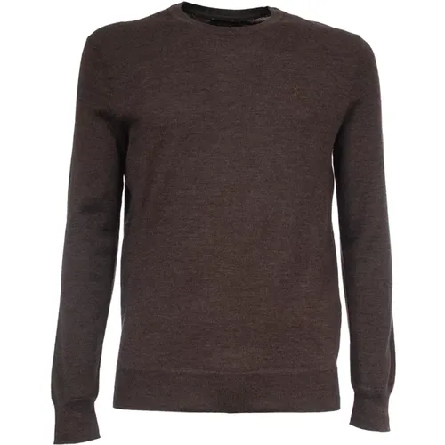 Italian Wool Crewneck Sweater , male, Sizes: M, XL, 2XL - Polo Ralph Lauren - Modalova