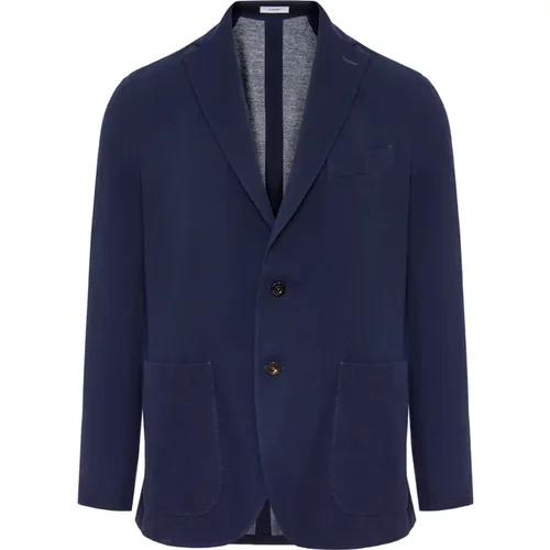 Italian Cotton Jacket, Men`s Blazer , male, Sizes: 2XL - Boglioli - Modalova