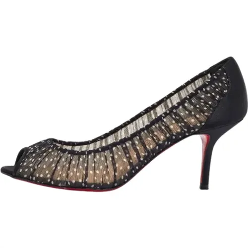 Pre-owned Satin heels , Damen, Größe: 38 1/2 EU - Christian Louboutin Pre-owned - Modalova