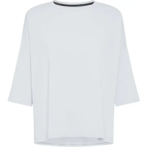 Boxy Cut Oxford T-Shirt , Damen, Größe: XS - RRD - Modalova