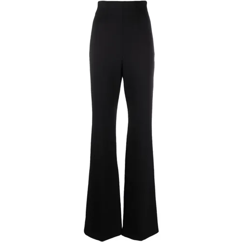 High-waisted Jersey Palazzo Trousers , female, Sizes: M - SPORTMAX - Modalova