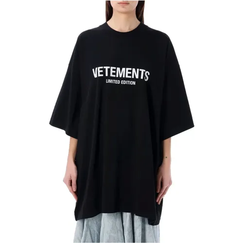T-Shirts , Damen, Größe: S - Vetements - Modalova