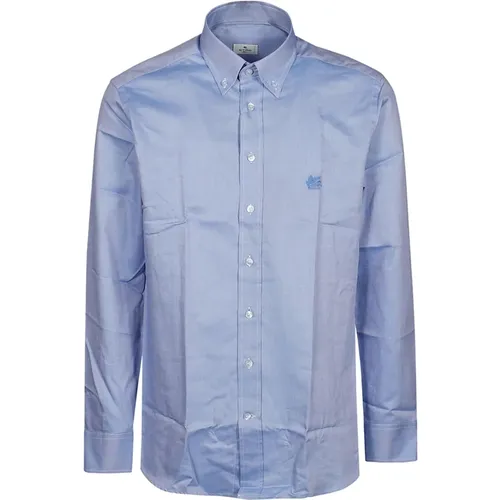 Logo Button Down Hemd , Herren, Größe: 3XL - ETRO - Modalova