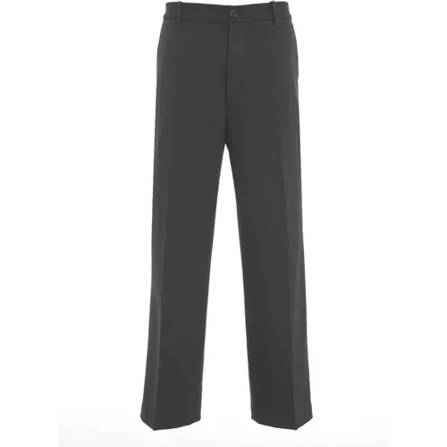 Grey Trousers Aw24 , male, Sizes: M - Nine In The Morning - Modalova