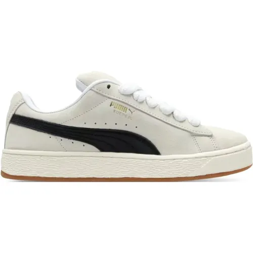 Cream Sneakers Suede Formstrip Mesh , male, Sizes: 9 UK, 6 UK, 8 1/2 UK, 10 UK, 8 UK, 5 UK - Puma - Modalova