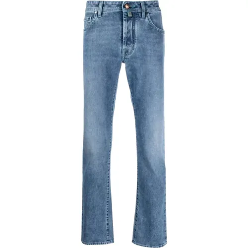 Slim-fit Bard Jeans , male, Sizes: W31 - Jacob Cohën - Modalova