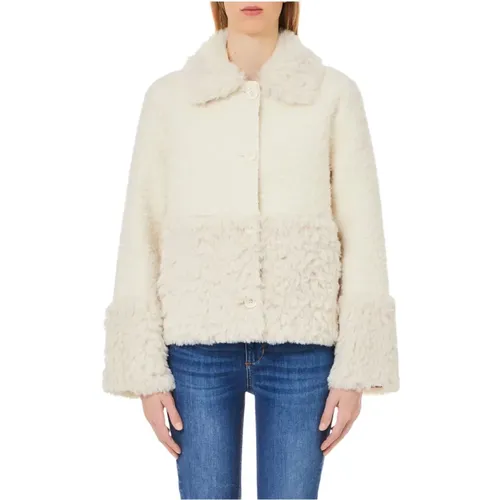 Wooled Fur Jacke für Frauen , Damen, Größe: XS - Liu Jo - Modalova