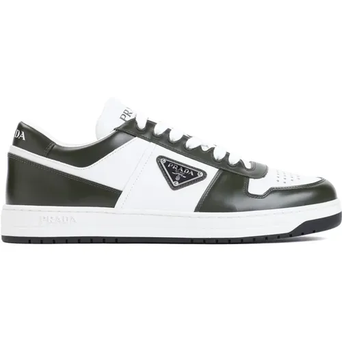 Sneakers Military Style , male, Sizes: 7 1/2 UK, 8 1/2 UK, 8 UK, 7 UK - Prada - Modalova