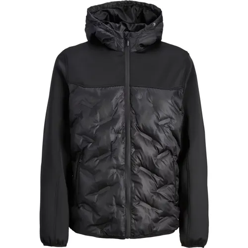 Jack Jones Jacke Multi Heat Steppjacke mit Reißverschlusstaschen , Herren, Größe: M - jack & jones - Modalova